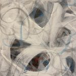 Abstrakte Welten - 70x50cm - Acryl auf Leinwand - Zoom 1