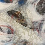 Abstrakte Welten - 100x100x3cm - Acryl, Öl auf Leinwand- Zoom1